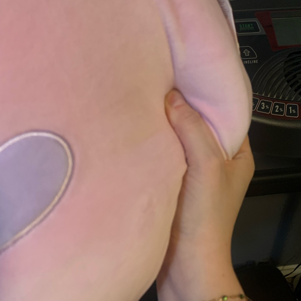 Squishmallows Pink and Purple Cow Plush - Picture 3 of 9